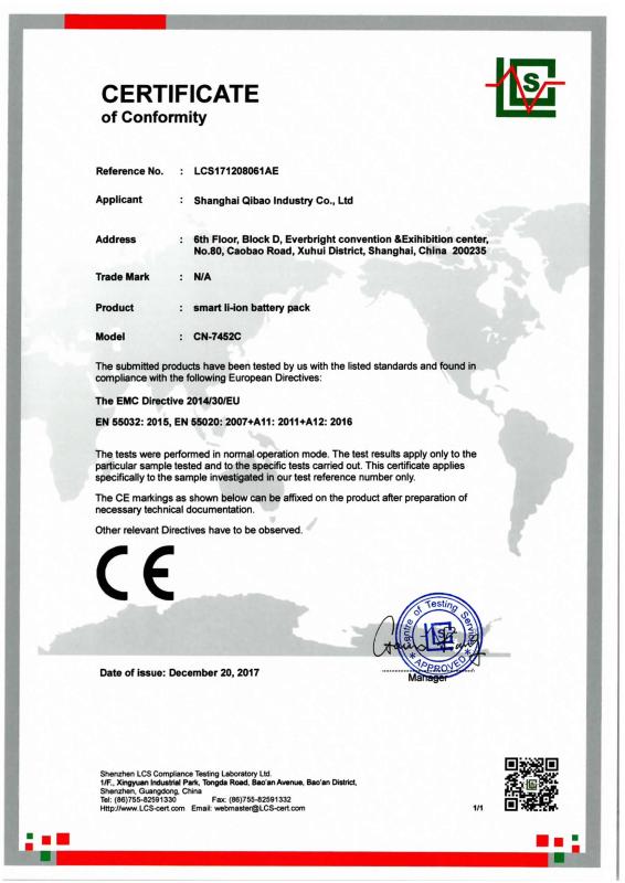 CE - Shanghai Qibao Industry Co., Ltd.