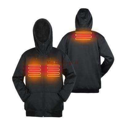 China Aramid Anti-Shrink ARMORED Hoodie For Motorcycle Riders With 3 Heat Zones for sale