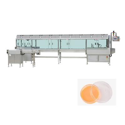 China Diagnostic and Pharmaceutical High Quality Automatic Petri Culture Dish Dispenser,Medium Media Filling Machine Manufacturer for sale