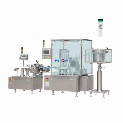 China IVD Liquid Filling Line Manufacturers Filling Machine For 7ml Small Bottles for sale