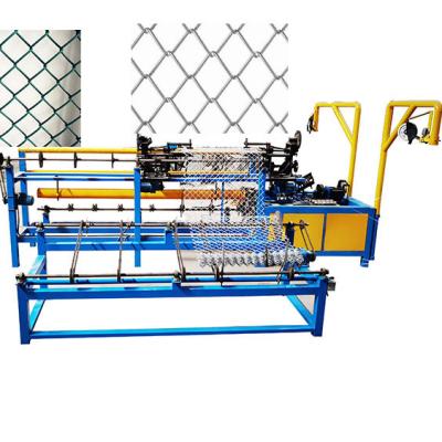 China Shops HBFL 6m Building Material Double Wire Type Chain Link Fence Machine Fully Automatic Price for sale