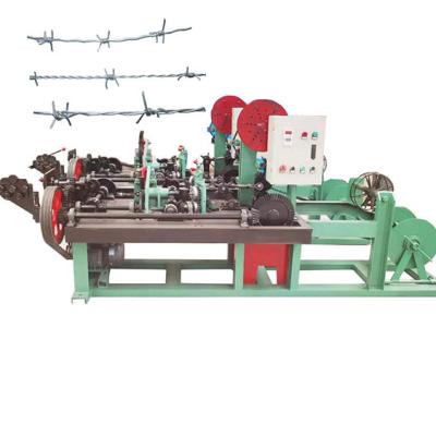 China Hotels HBFL Factory Best Price Automatic Barbed Wire Machine / Razor Barbed Wire Making Machine for sale