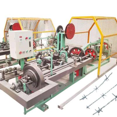 China Automatic Double Strand Twisted Barbed Wire Mesh Making Machine for Hotels for sale