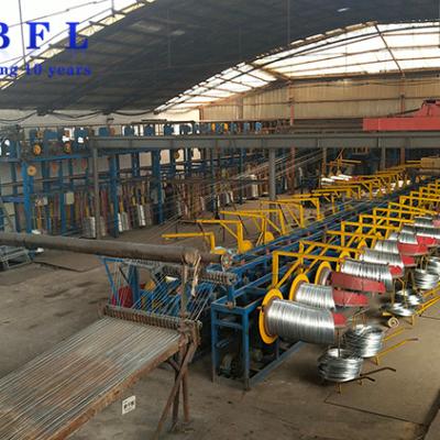 China HBFL Hotels Galvanized Steel Wire Making Machine for sale