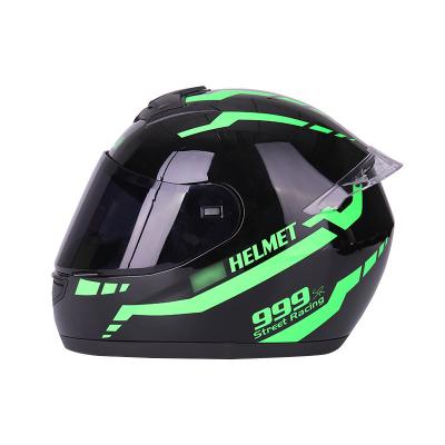 China 2021 High Quality Safety Protection Men Motor Helmets Full Face Motorcycle Riding Dot Helmet Full Face for sale