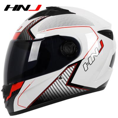 China Latest Road Motocycle Helmet 2021 Fashion Style ABS Motor Helmets Full Face Helmets Motorcycles for sale