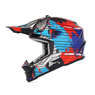 China High Strength Motorcross Helmet ABS Off Road Dirt Bike Helmet Motocross Motorcycle Kids Dirt Bike Helmet for sale