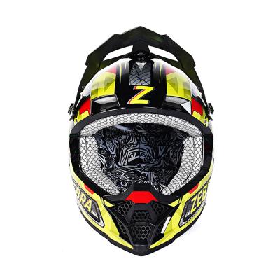 China High Strength Dirtbike Adult Racing Motocross Helmets Bike Dirt Safety Motorcross Helmet ABS Offroad Helmet for sale