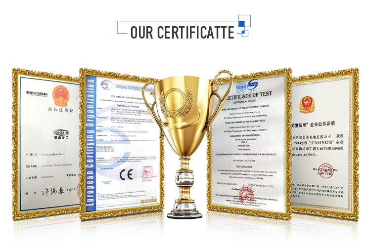 Verified China supplier - Qingzhou Century Haoxin Machinery Co., Ltd.