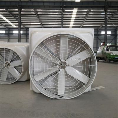 China Vertical Style / Low Noise Industrial Slope Style FRP Cone Exhaust Wall Fan for sale