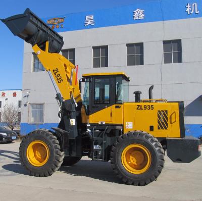 China 2018 new 3 ton 935 mini wheel loaders log to grapple alibaba in spain 1.6cbm for sale