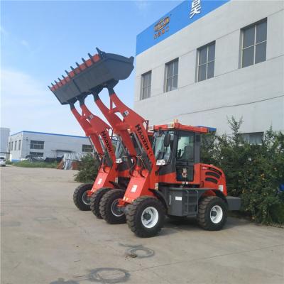 China Hot Selling Articulated Model 0.7 M3 1.5 Ton Mini Wheel Loader for sale