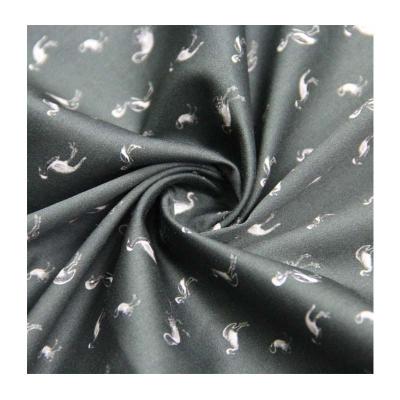 China Breathable Custom Digital Printing Woven Satin Hot Sale 100% Plain Cotton Fabric For Men's Shirt for sale