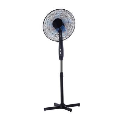 China Hotel Manufacturer Wholesale 16 Inch Stand Pedestal Electric Cooling Fan With Copper Motor Cross Base for sale