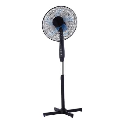 China Hotel Competitive Price 220v Cooper Indoor Motor Pedestal Fans Household Oscillating Use 16 Inch Stand Fan for sale