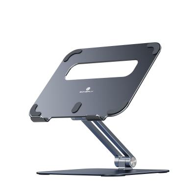 China Quality Adjustable Desktop Height Boneruy 180 Degree Rotation Foldable Aluminum Tablet Stand for iPad for sale