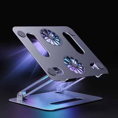 China 14-17.3 inch high quality boneruy custom laptop stand with fan for sale