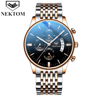 China Day/Date Fashion Tourbillon Movement Men Waterproof Watch Leather Automatic Mechanical Watches for sale