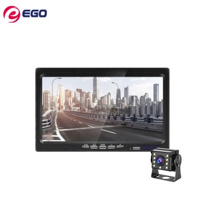 China 7 Inch Car Dashboard Black Box Truck Waterproof Reverse Video Recorder 24V Rear Cam For Big Truck for sale