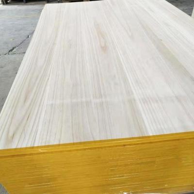 China Eco - Friendly Solid Wood Coffin Board Paulownia Board Price For Sale for sale