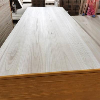 China Paulownia Stable And Solid Decorative Solid Wood Panel Decorative Solid Wood Paulownia Panel for sale