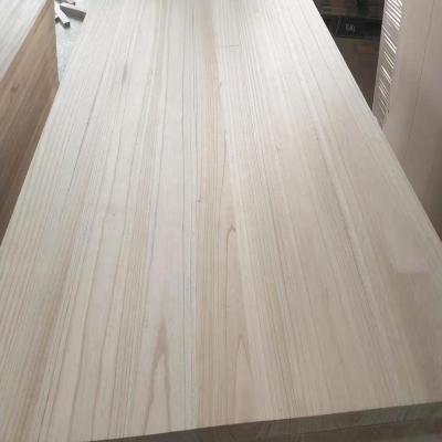 China Stable and Solid Edge Glued Board Hot Sales by Paulownia Wood for sale