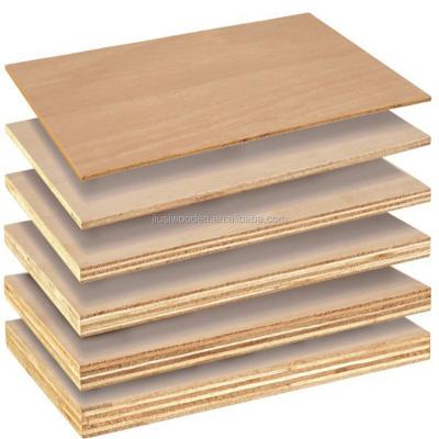 China Best quality 18mm melamine interior glossy white plywood for furniture from China for sale