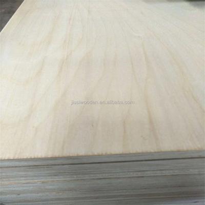 China Furniture Panel High Quality Flat Die Laser Cut Birch Plywood 18*1220*2440mm for sale