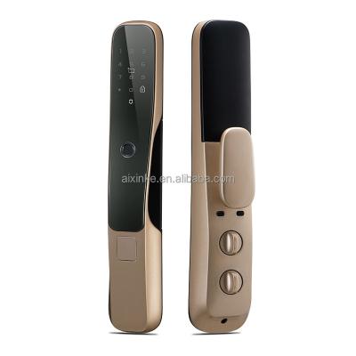 China Apartment Homekit Siri Terncy Xiaoyan NFC BLE Zigbee Digital Smart Home Security Door Lock for sale