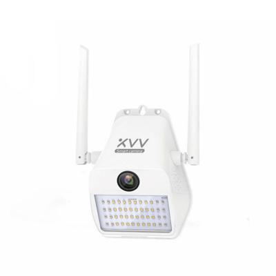 China Xiaomi Mijia Mihome XIAOVV WIFI Smart NIGHT VISION Outdoor Wall Camera Auto Spotlight Lamp XVV-D7 2MP Wall Camera for sale