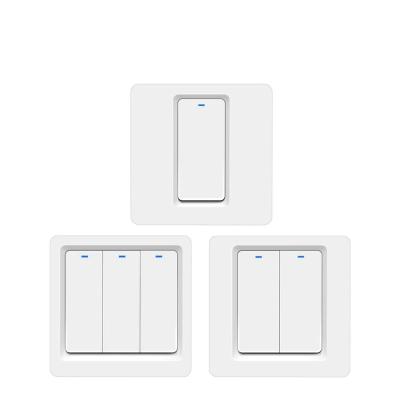 China EU Standard 10A Home Automation WIFI Siri Voice Control Homekit Lighting Wall Switch 0082 for sale