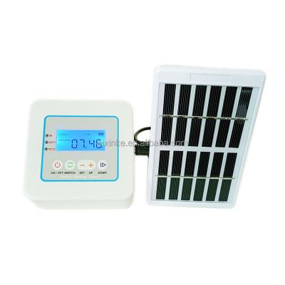 China 2021 Plastic New Dual Outlet Cycle Delay Time Mini Smart Automatic Solar Garden Drip Irrigation Timer Watering System For Plant Flower for sale