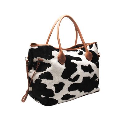 China Brand New Designer Brand New 2021 Leopard Grain Shoulder Bag Women's Casual Cow Travel Beach Tote Bag DMA51219 for sale