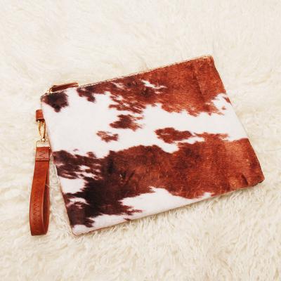 China NATIONAL cowhide clutch bags oversized custom made bracelet make up wallets for women DMA71431 for sale