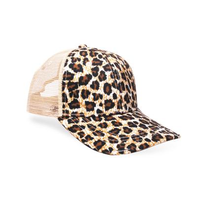 China Dobby New Arrival Serape Leopard Baseball Cap Updated Tracker Hat For Adult DMA71116 for sale