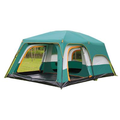 China Carpas De Family Breathable Luxury European 8 Person Large Wind Resistant Camping Tent for sale