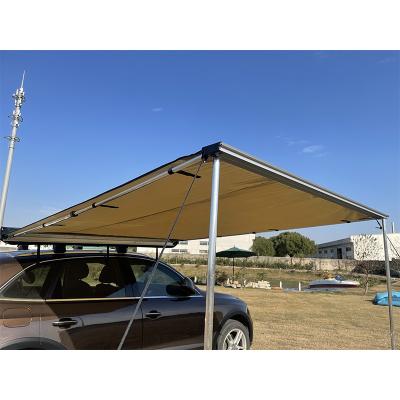 China Straight Tying Type Car Side Tent With High Quality Waterproof Offroad Side Pop-up 4*4 Car Tent For Outdoor Camping for sale