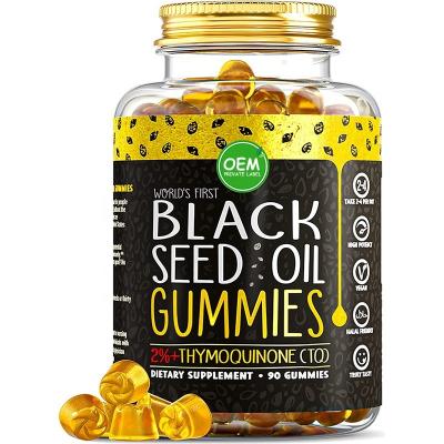 China immune & Anti-Fatigue Gummies Wholesaler Private Label Black Seed Oil For Immune Support, Joints, Digestion, Hair & Skin for sale