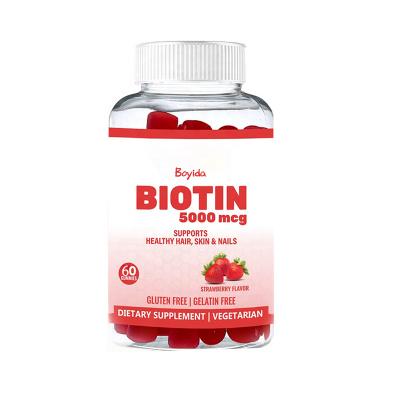 China Good for Hair Private Label Vegan Collagen Supplements Biotin Collagen Gummy Hair Vitamins for Hair Skin and Nails for sale