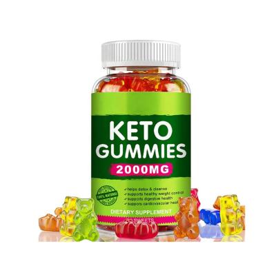 China Bear Ketone Burner Green Apple Cider Vinegar Gummies Wholesale Weight Loss Private Label Gummies For Men And Women Weight Loss Products for sale