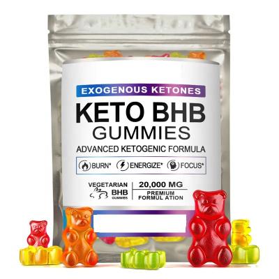 China Factory Custom 60 Pcs Weight Loss Keto Burner Apple Cider Vinegar Weight Loss Products Keto Bear Gummies Bag Type OEM/ODM Wholesale Custom for sale