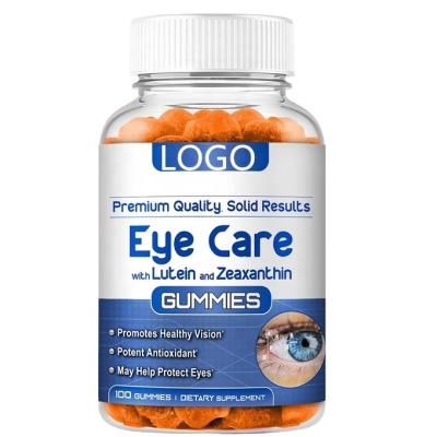 China Good for eye private label eye care vision to protect gummy eye care zeaxanthin gummy nourishing lutein esters for sale