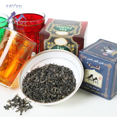 China Loose tea company china tea 100g/box chunmee green tea 9371A factory price for sale