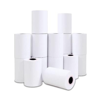 China Barcode 57 Mm X 40 Mm TOP Thermal Paper Rolls 50 Rolls /100 Rolls Per Box for sale