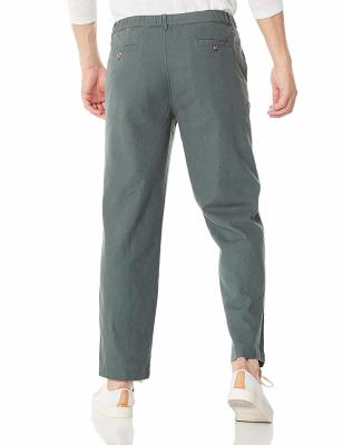 China Stylish Lightweight Mens Cotton Linen Trousers Size 32~Size 48 Mens Pants for sale