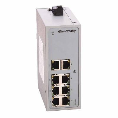 China Industrial Automation 1783US8T Allen Bradley 1783-US8T Stratix Ethernet Switch PLC 2000 Module for sale