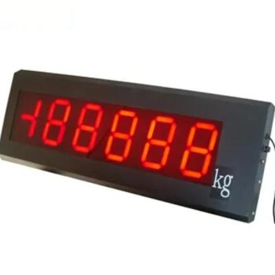 China Truck Scale LED Display Featuring 30-200mm Digit Height and Segment Type for sale