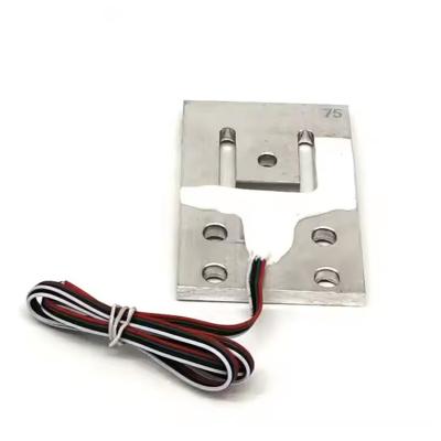 China RJ135 Full Bridge Weight Sensor Flat Micro Load Cell 75kg With Excitation Voltage 5V-10VDC for sale