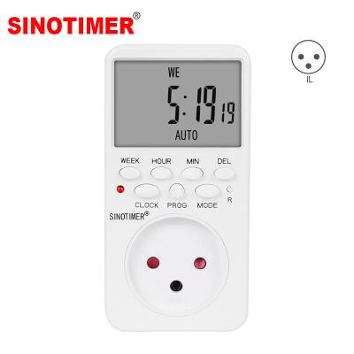 China 7 Days 24 Hour Digital Timer Switch EU Plug Kitchen Timer Outlet 230V Day Programmable Electronic AC Outlet 7 Time Switch 12/24 Hour Programmable Timing Plug for sale