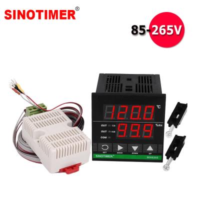 China High Accuracy Analog Output 4~20mA Temperature and Humidity Controller Intelligent Digital Thermostat with Combo Sensor MH0302*T4-20mAOut for sale